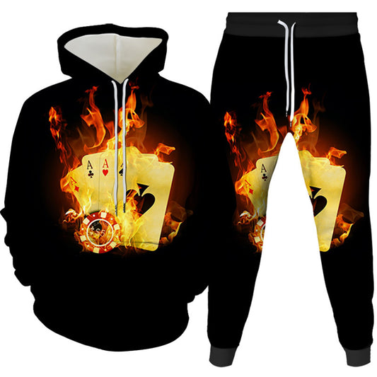 Sudadera Hoodie Unisex con Estampado Digital de Dos Piezas - Image 2