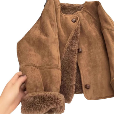 Chaqueta de Polar Estilo Coreano para Mujer - Image 5