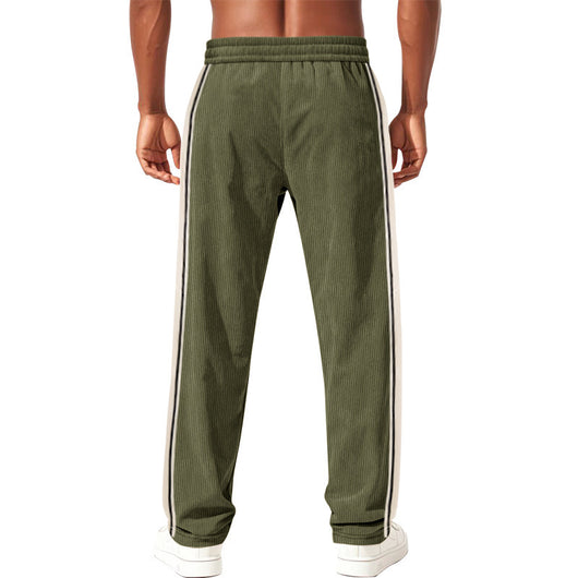 Pantalones de Chándal Holgados con Franja Lateral para Hombre - Image 21