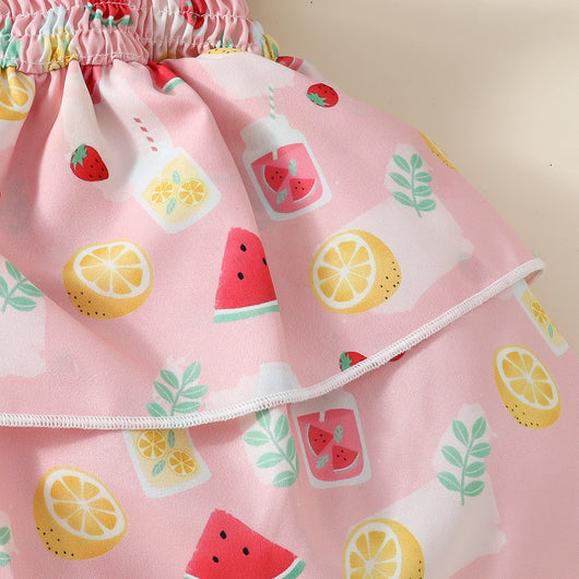 Enterizo de Verano para Bebé Niña - Diseño Ajustable para Gateo - Image 3
