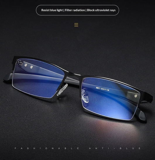 Gafas Azules con Filtro de Luz Azul y Efecto Cambio de Color para Hombre - Image 9