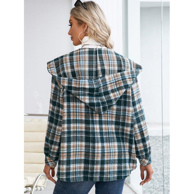 Chaqueta Cardigan Cuadros Casual - Abrigo Versátil para Hombre - Image 4