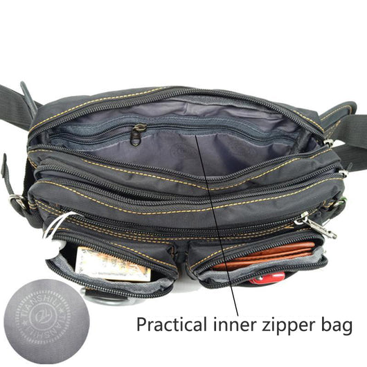 Bolsa de Pecho Oxford Impermeable de Gran Capacidad para Hombre - Image 6