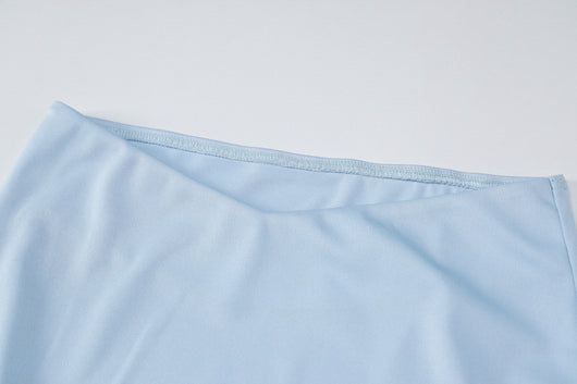 Conjunto de Verano Elegante: Top Rayado y Falda Ajustada Estilo Europeo - Image 8