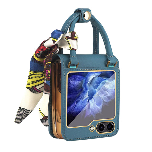 Funda Protectora con Bisagra Integrada para Flip5 - Diseño Electrochapado - Image 14