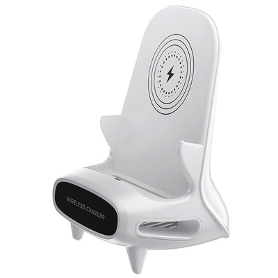 Cargador Inalámbrico Vertical 15W - Soporte Universal para Móviles y Tablets - Image 8