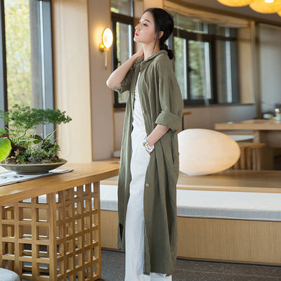 Cardigan Literario Holgado y Ligero para Mujer - Elegancia Minimalista - Image 8