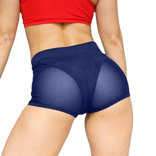 Shorts Deportivos Yoga con Costuras en Malla - Diseño Personalizado - Image 8