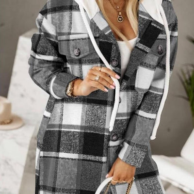 Abrigo con Capucha para Mujer - Diseño Moderno - Image 6