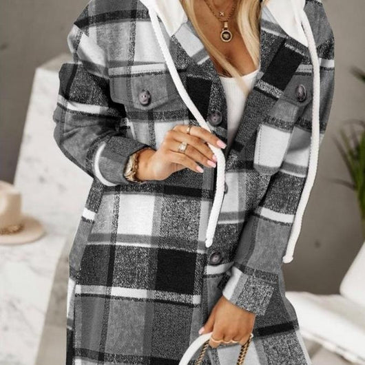 Abrigo con Capucha para Mujer - Diseño Moderno - Image 6