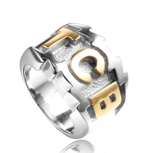 Anillo de Titanio para Hombre - Acero Inoxidable Resistente - Image 2