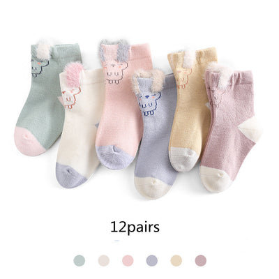 Calcetines de Algodón para Bebé con Diseños de Animales Tiernos - Image 7