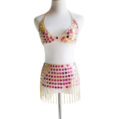 Vestido de Lentejuelas Brillante para Fiesta Nocturna - Image 11