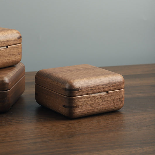 Caja de Madera Premium para Anillos de Matrimonio - Image 7