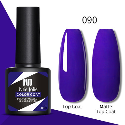 Esmalte de Uñas Gel Rojo Navideño con Brillo Reflectante UV - Image 99