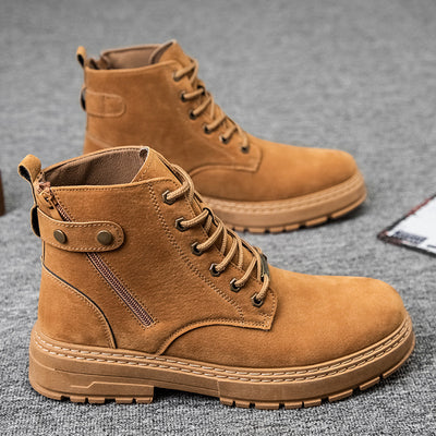 Botas Martin Casuales con Cierre Lateral y Punta Redonda - Image 9