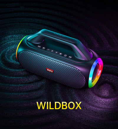 Parlante Bluetooth Portátil de Alto Poder con Bajos Profundos para Exteriores - Image 2