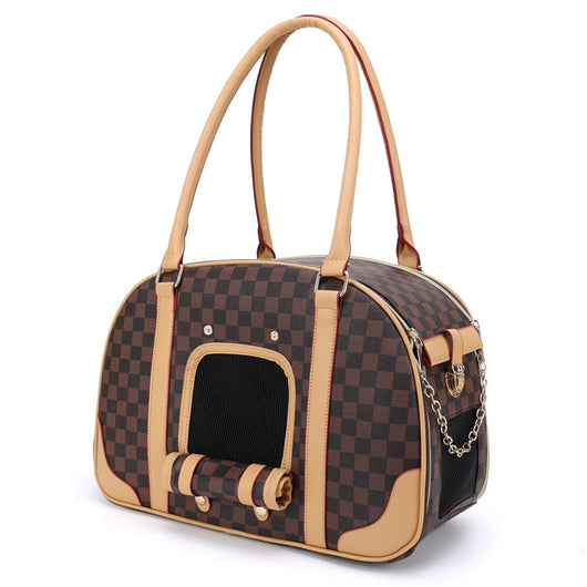 Bolso de Gran Capacidad con Patrón Cuadriculado y Diseño Transpirable - Image 7