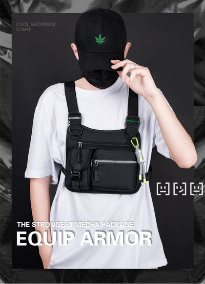 Chaleco de Trabajo Funcional con Bolsa Pectoral y Reflectivos - Image 25