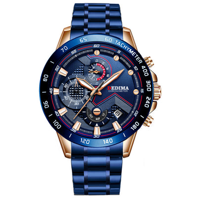Reloj Deportivo Acero Inoxidable Resistente al Agua con Luz Nocturna - Image 7