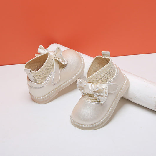 Botas Infantiles Princesa Estilo Coreano - Cuero Premium Versátil - Image 3