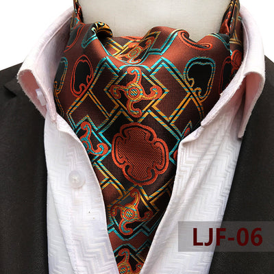 Bufanda Jacquard para Hombre - Elegancia y Calidez en Poliéster - Image 28