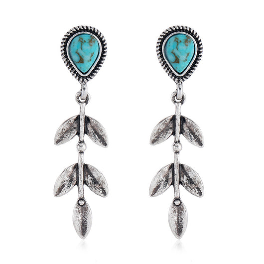 Aretes Étnicos Largos Colgantes Hoja - Estilo Bohemio - Image 5