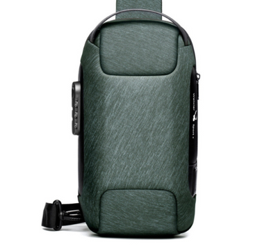 Bolsa Mensajero de Hombre en Tela Oxford Impermeable - Image 3