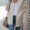Cardigan Suéter Mujer Mangas Murciélago Abrigo Invierno