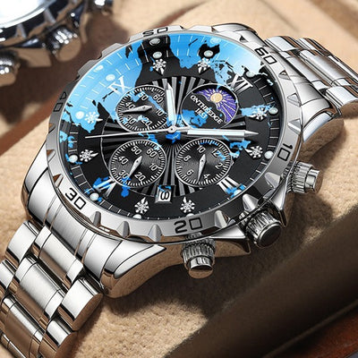 Reloj Automático Mecánico para Hombre - Resistente al Agua y Precisión Avanzada