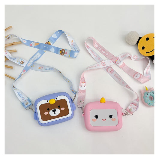 Bolsa Crossbody de Silicona Mini Adorable para Niños - Image 17