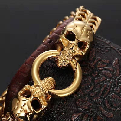 Pulsera de Acero Inoxidable para Hombre León - Image 8