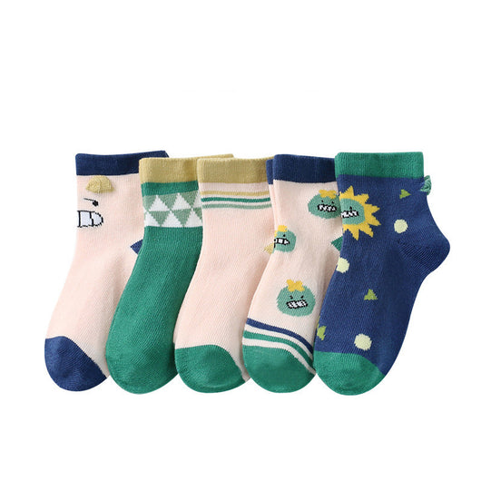 Pack de 5 Pares de Calcetines 3D para Niños y Niñas - Otoño e Invierno - Image 13
