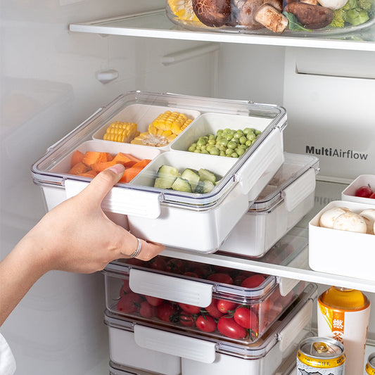 Bandeja Organizadora de Frutas y Dulces con Compartimentos