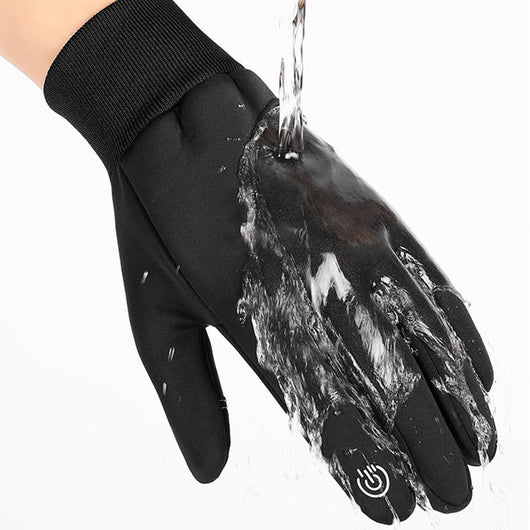 Guantes de Esquí y Montañismo Impermeables y Térmicos con Forro de Terciopelo - Image 8