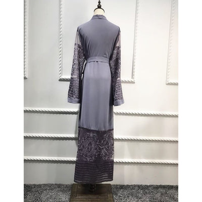 Cardigan Bordado Elegante para Mujer - Estilo Dubai - Image 11