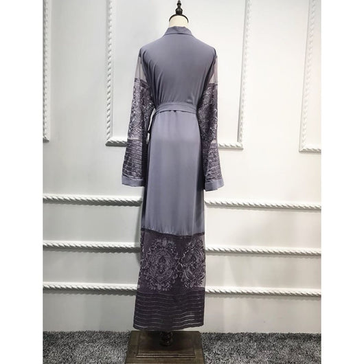 Cardigan Bordado Elegante para Mujer - Estilo Dubai - Image 11