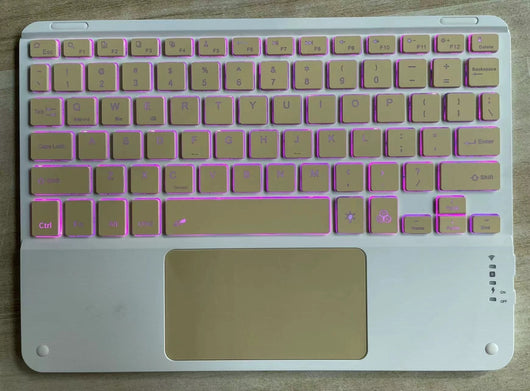 Teclado Bluetooth con Touchpad para Móvil y Tablet - Recargable Inalámbrico - Image 19
