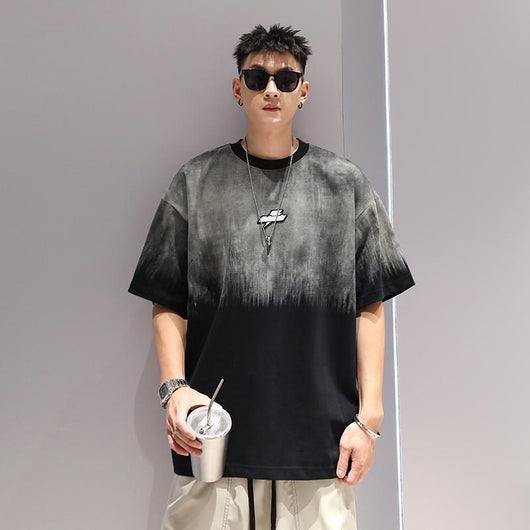 Playera Degradada Talla Grande para Hombre - Cómoda y Moderna - Image 3