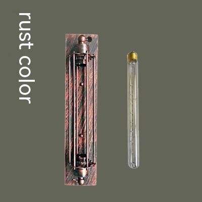 Lámpara de Pared Estilo Industrial Retro con Tubo de Cristal - Image 6