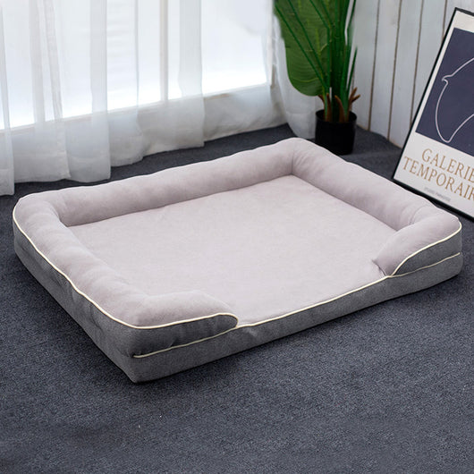Cama Ortopédica para Mascotas de Cuatro Estaciones con Funda Removible y Lavable - Image 8