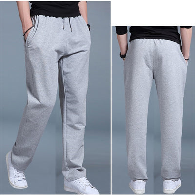 Pantalones Deportivos Casuales para Hombre Talla Grande - Corte Recto Otoño Primavera - Image 5