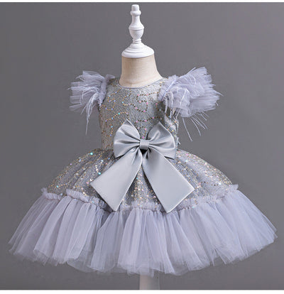 Vestido de Fiesta Infantil con Falda Tul Flores - Colección Verano - Image 22
