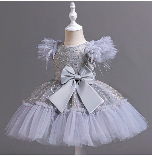 Vestido de Fiesta Infantil con Falda Tul Flores - Colección Verano - Image 22
