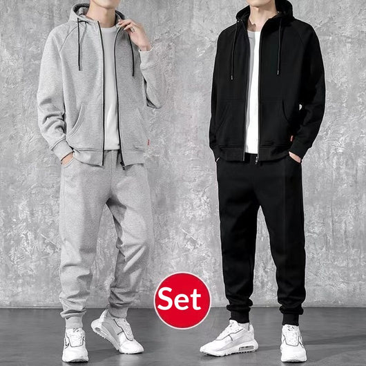 Sudadera Hoodie Suelta con Cierre - Conjunto Deportivo - Image 10