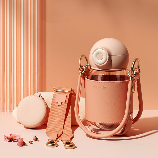 Vaso Portátil con Pajita Reutilizable - Diseño Elegante para Mujeres - Image 5