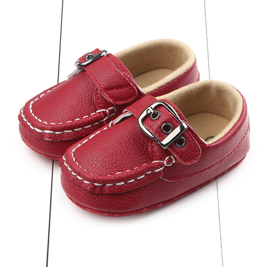 Zapatos Suavitos para Bebés con Cierre de Botón - Zapatos de Peas para Niños Pequeños - Image 16