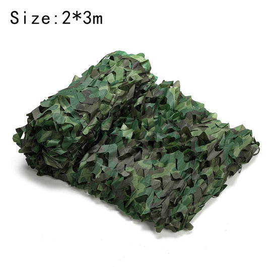 Malla de Camuflaje Jungle con Protección Solar de Capa Simple - Image 7