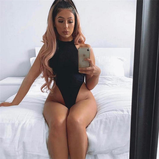 Body Sensual sin Mangas Escote Redondo Espalda Descubierta - Image 18