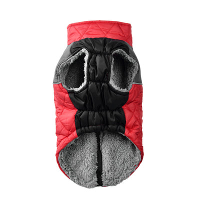 Traje de Esquí Acolchado Impermeable con Diseño Geométrico y Forro Térmico - Image 8